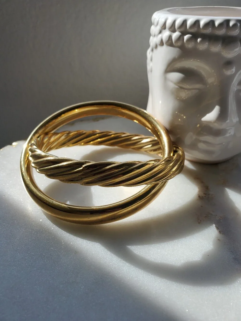 Bellezza ITALY Twist Bangle Bracelet